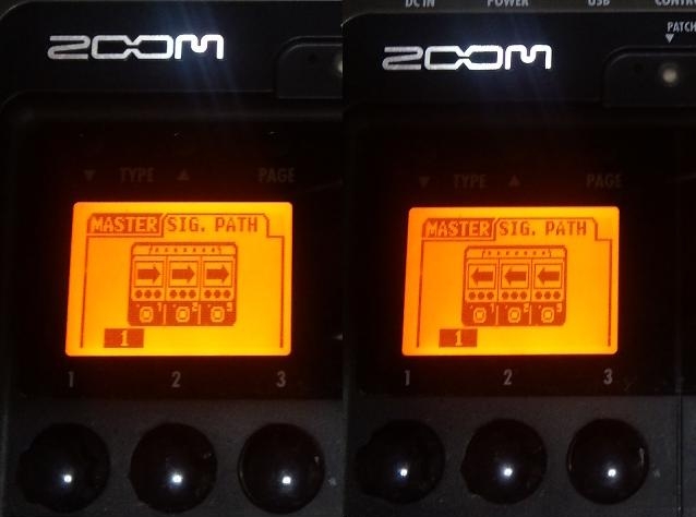 ZOOM G3エフェクターの順番。右から左へ左から右へ: ZOOM G3の良さを